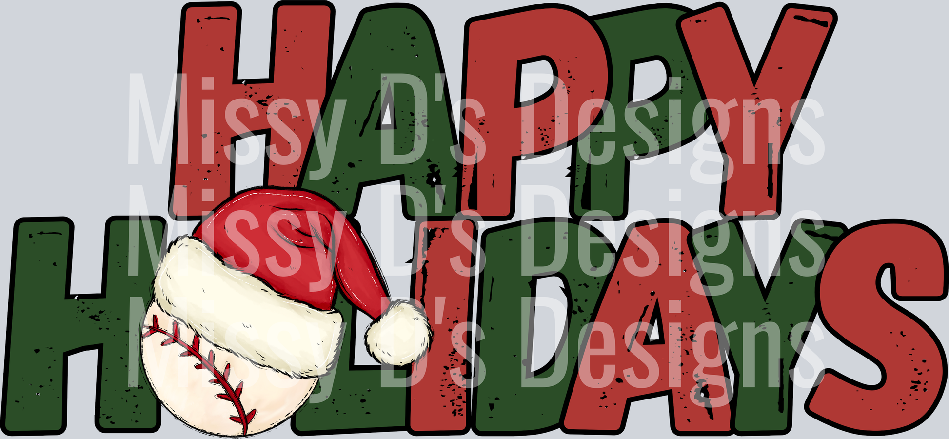 HH BASEBALL SANTA