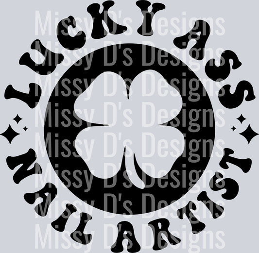 Lucky Ass Nail Artist Pocket Design