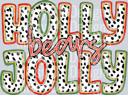 holly jolly bears