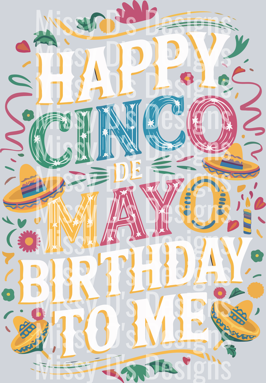 Cinco De Mayo Birthday