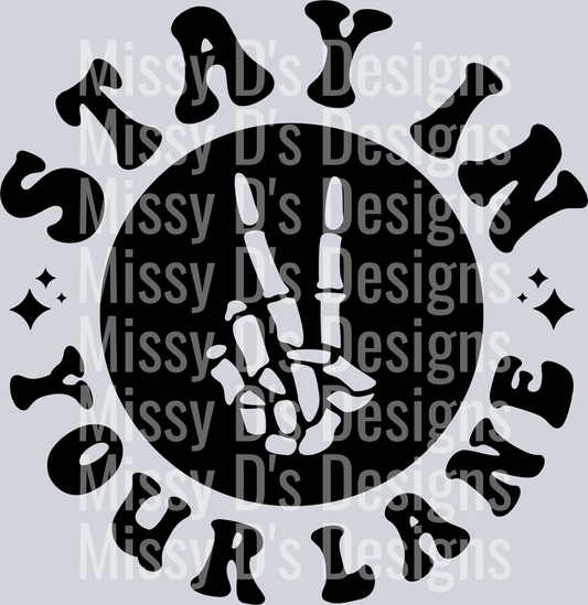 Stay In Your Lane Pocket Design