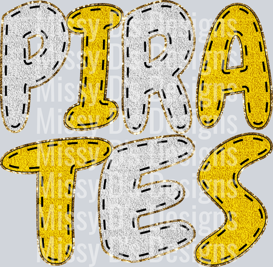 1Pirates White Yellow Gold