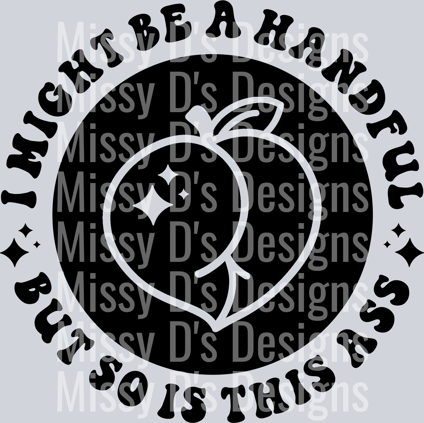 I Might Be A Handful Pocket Design