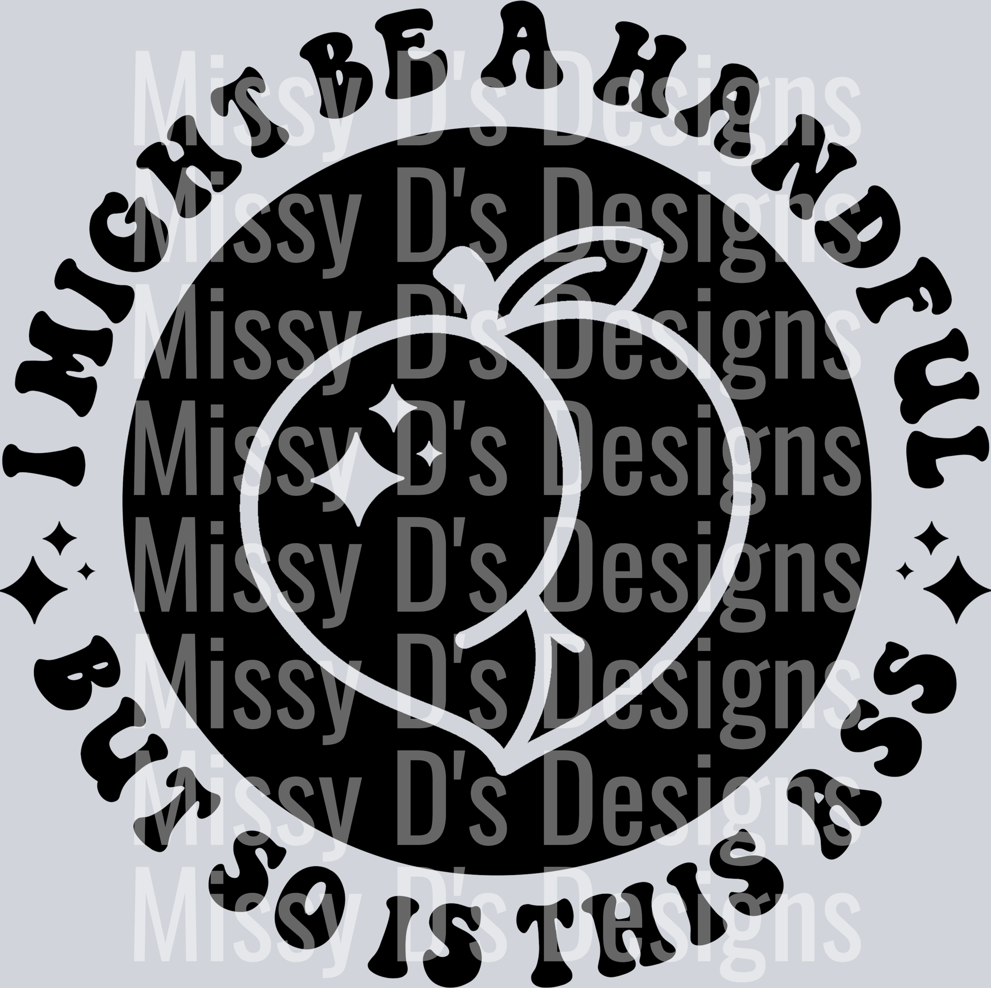 I Might Be A Handful Pocket Design