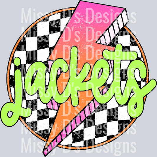 Checkered Lightning Jackets