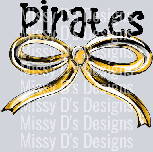 small town pride pirates bow