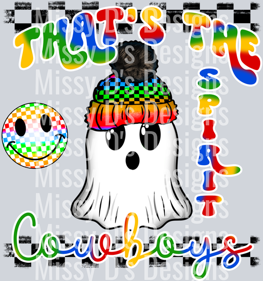 thats the spirit rainbow Cowboys