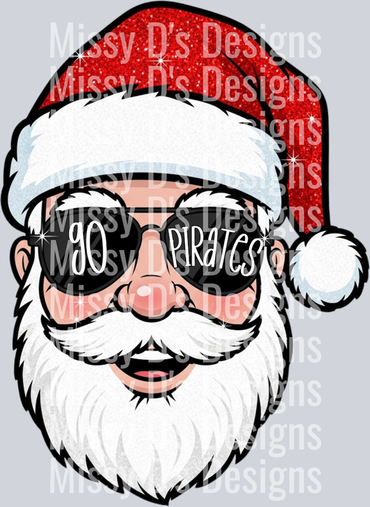 Santa Go Pirates