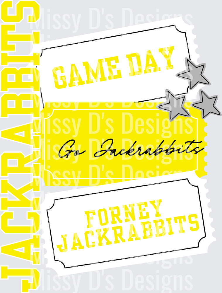 game day ticket forney jackrabbits (2)