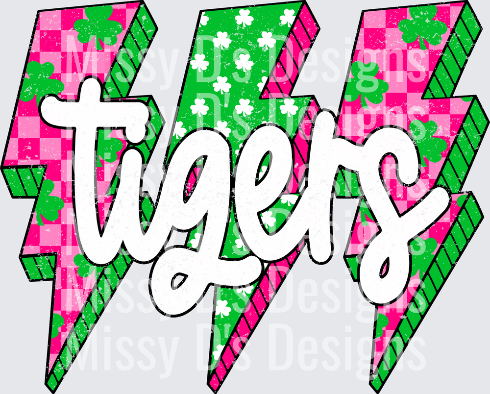 St Patrick Lightning Bolt tigers