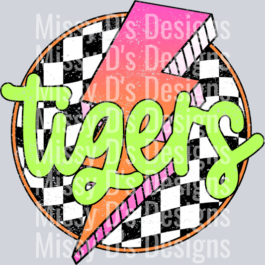 Checkered Lightning Tigers