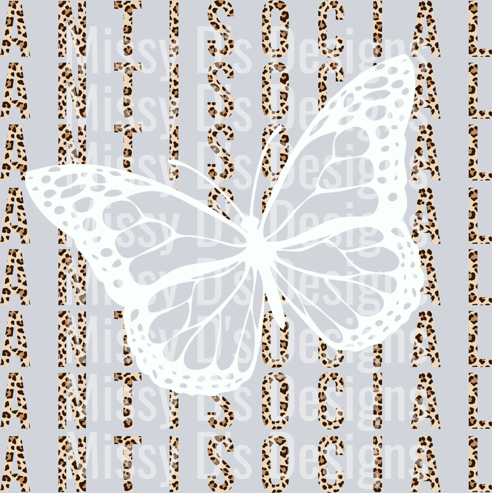 Butterfly white