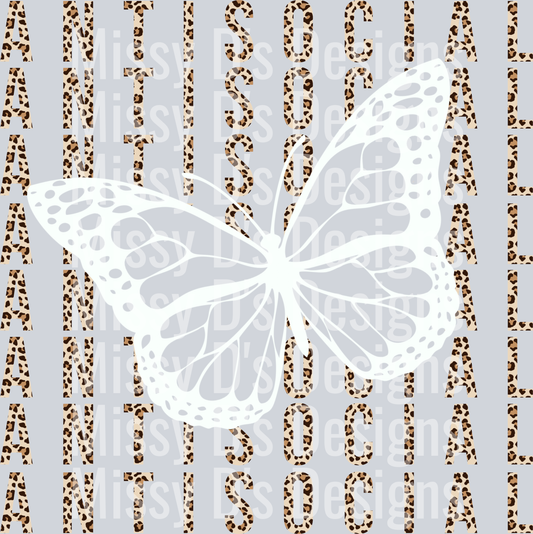 Butterfly white