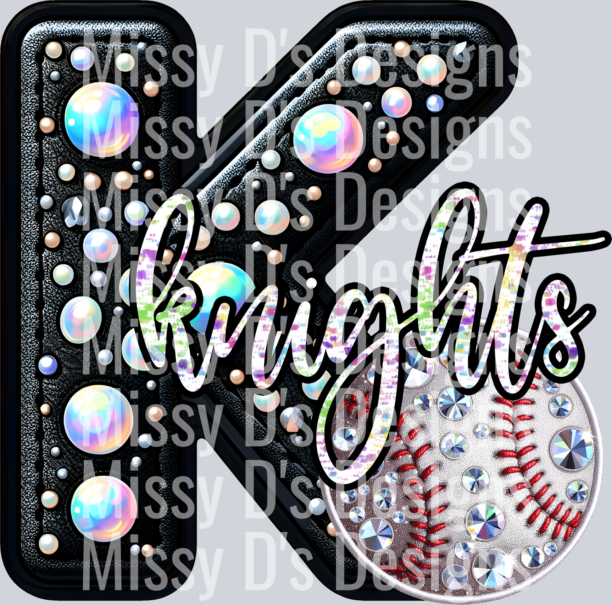 leather baseball knights