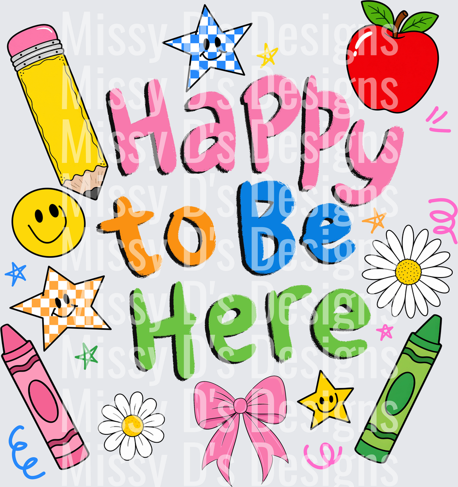 Happy to be here