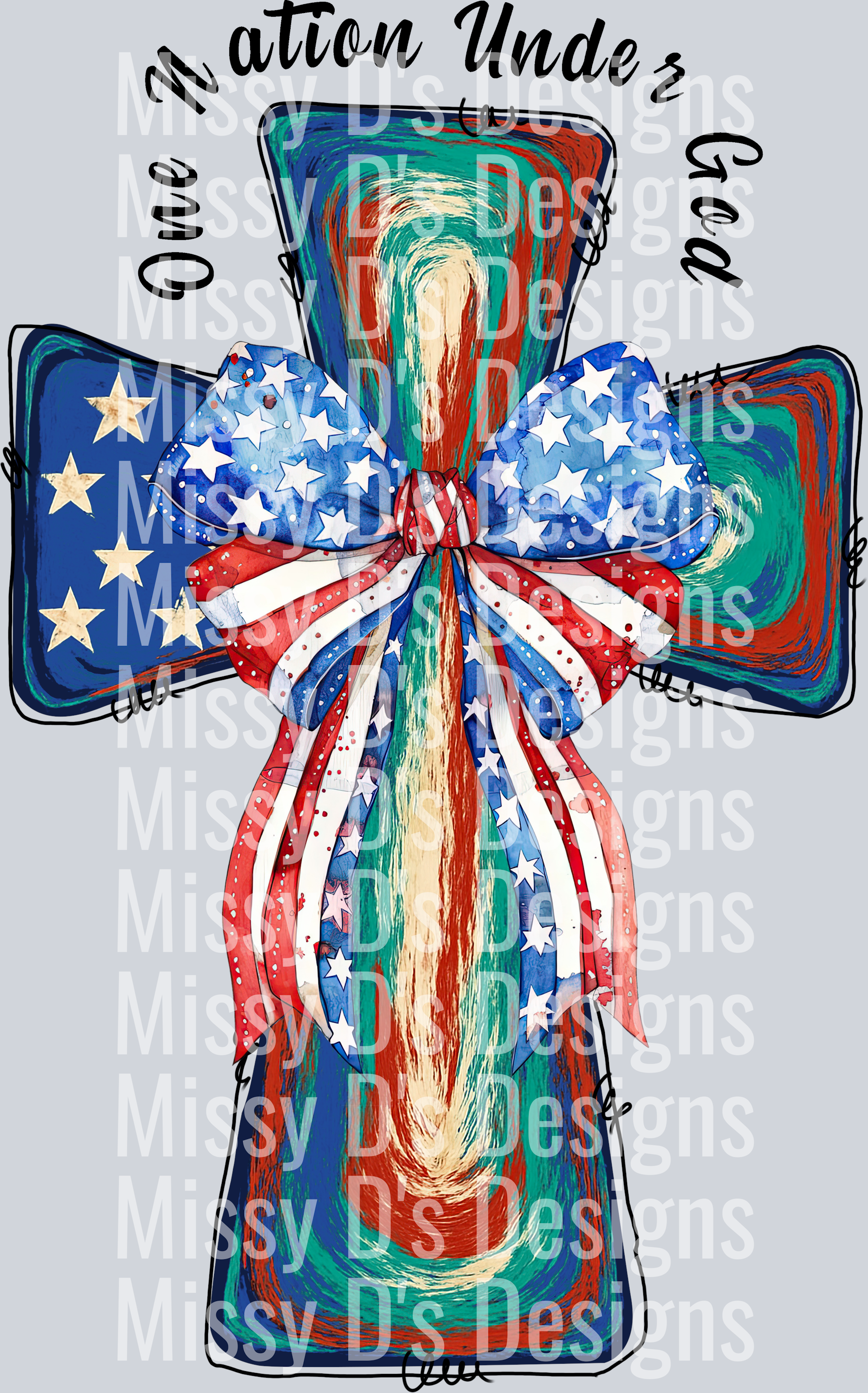 Patriotic Cross