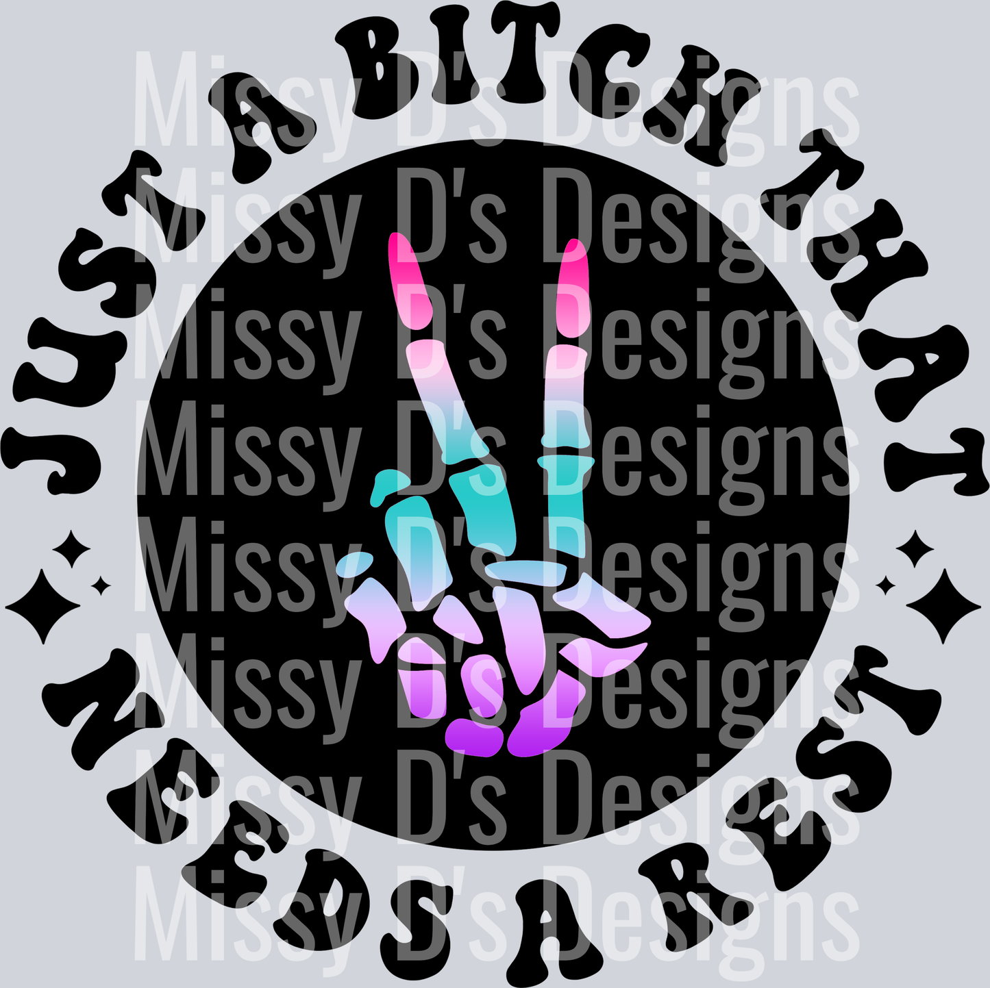 Color Just A Bitch That Needs A Rest Pocket Design