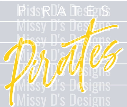 pirates paper gold