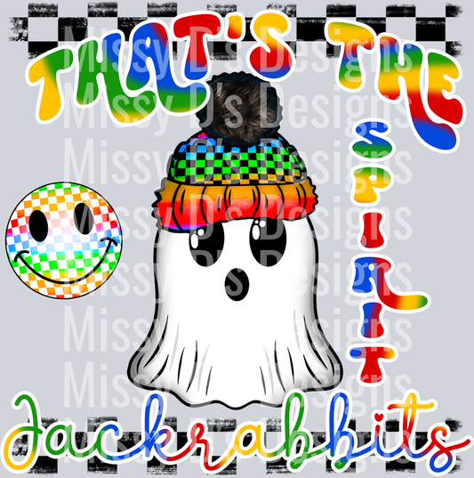 thats the spirit rainbow Jackrabbits