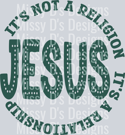 itsnotareligionGREEN