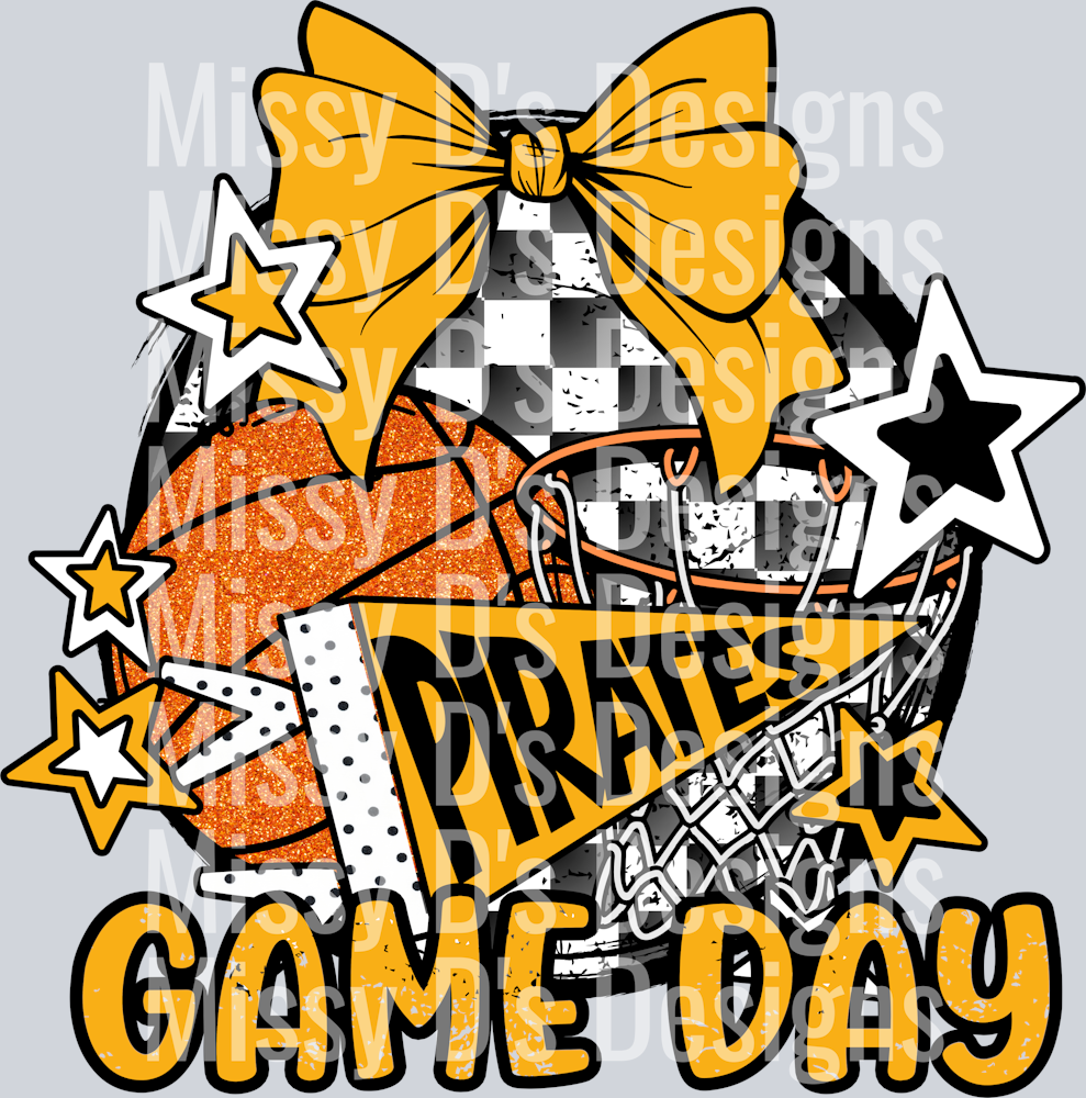 Basketball Game Day Pirates