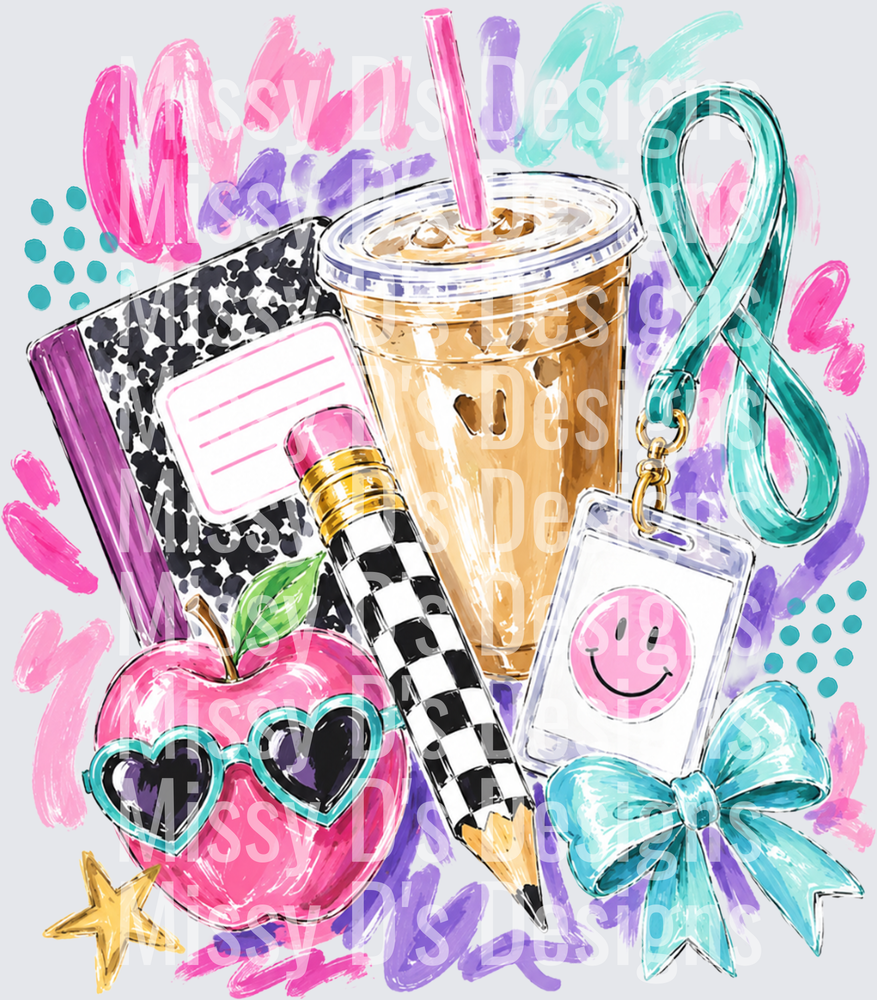 Back to School preppy teacher colab