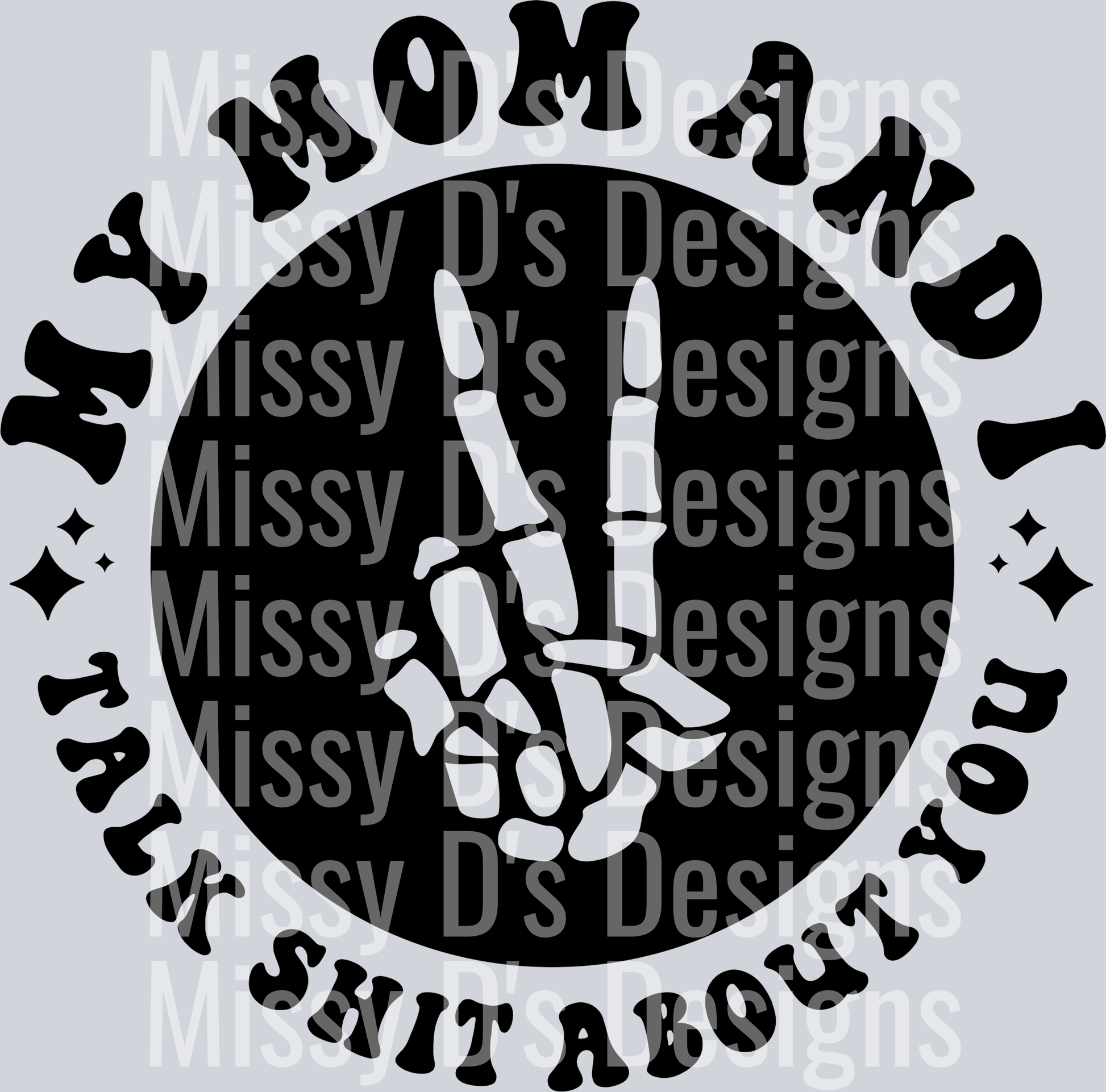 My Mom And I Talk Shit About You Pocket Design