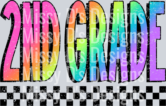 Neon 2nd Grade