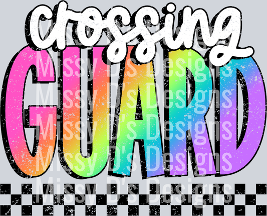 Neon Crossing Guard