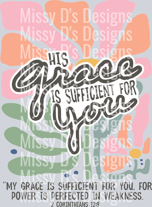His Grace is Sufficient for You1