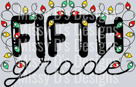 ChristmasLights-FifthGrade