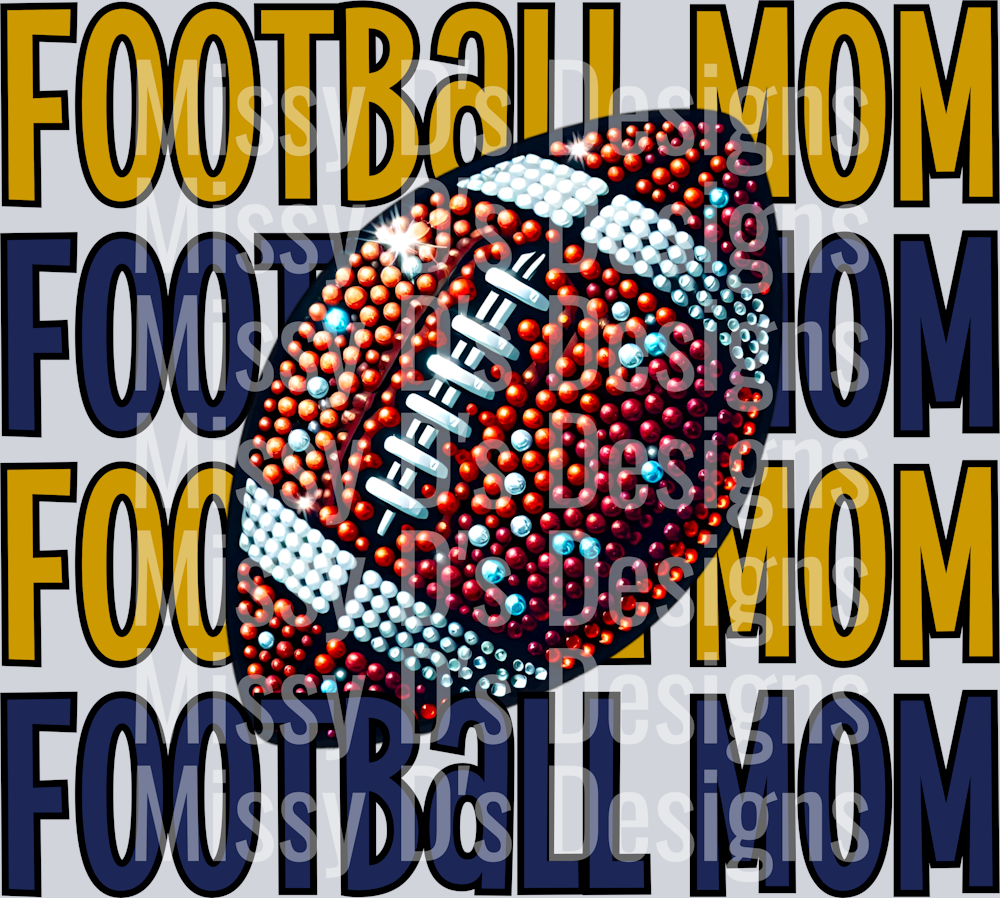 Football mom mustard - Copy