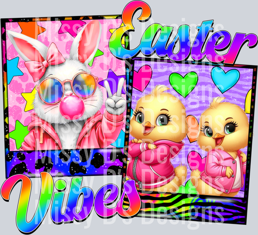 easter vibes rainbow