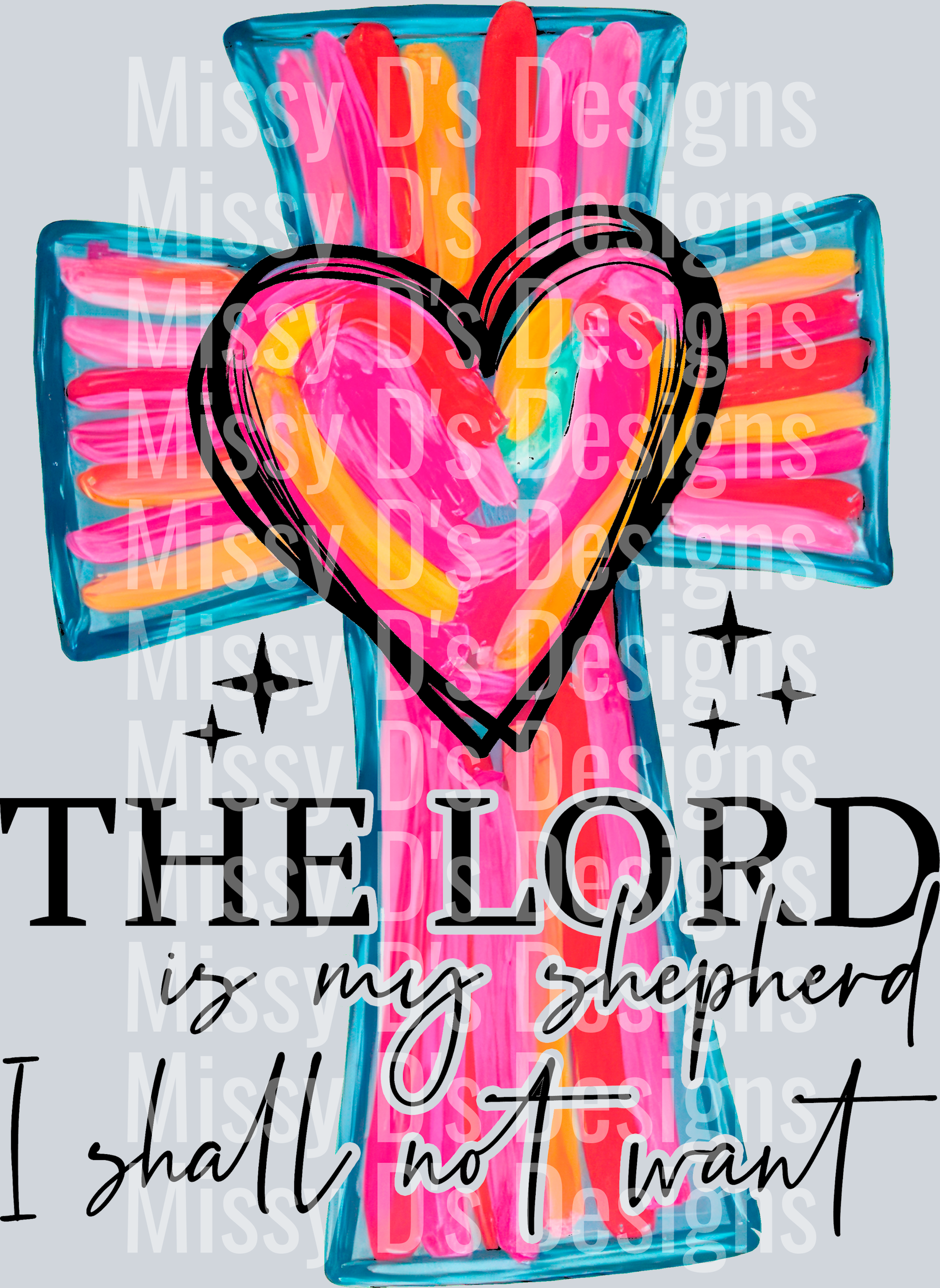 TheLordismyshepherdblack