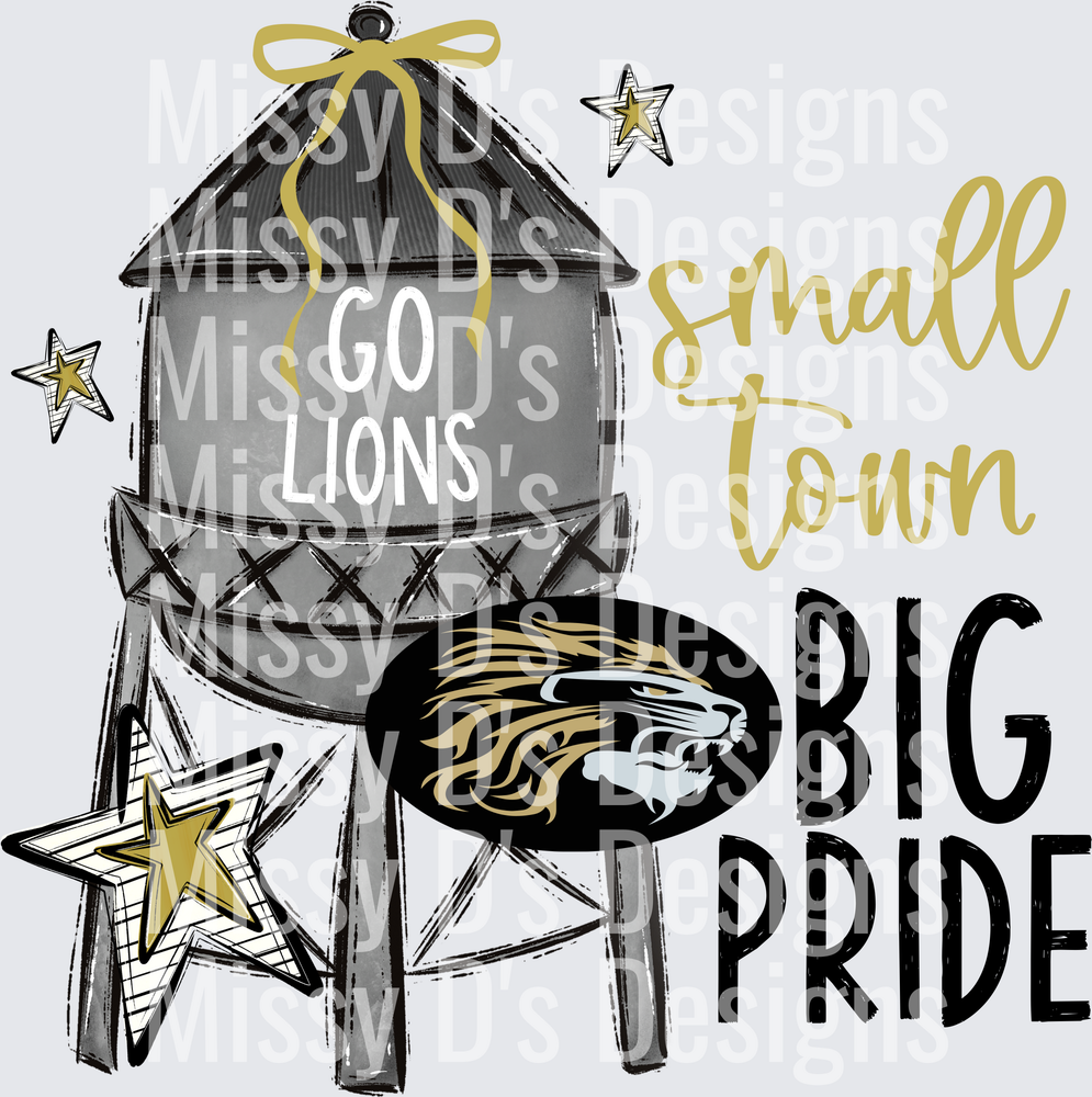 Small Town Big Pride kaufman lions