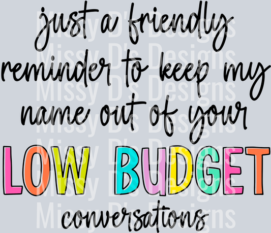LowBudgetConversations2