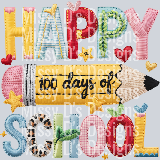 100 days of school