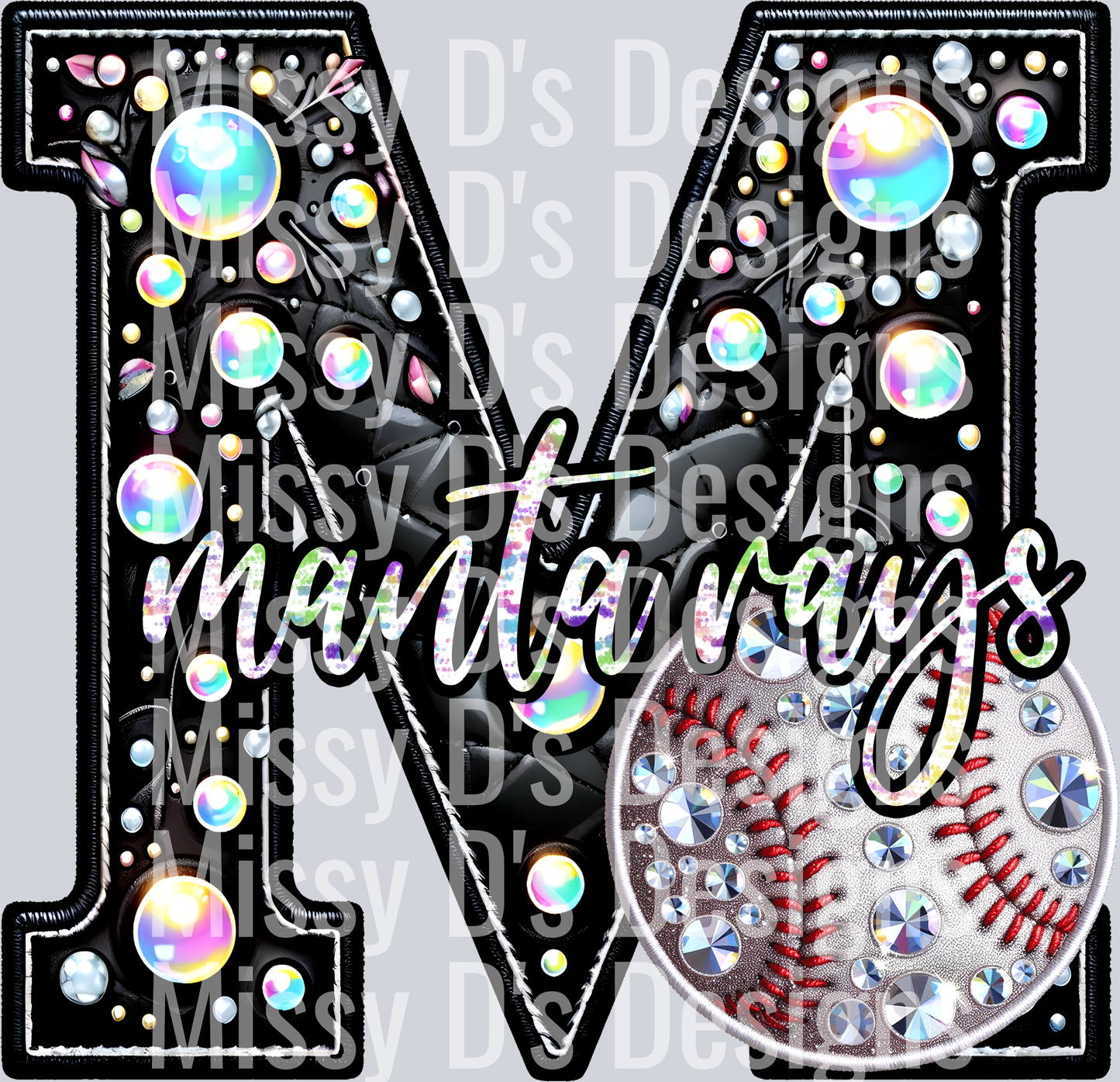 leather baseball manta rays