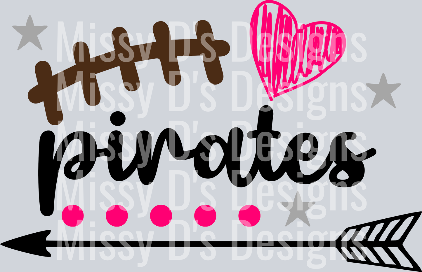 FootballLacePiratesPink