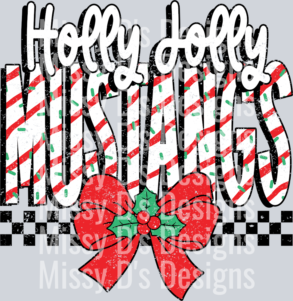 Holly Jolly Mustangs