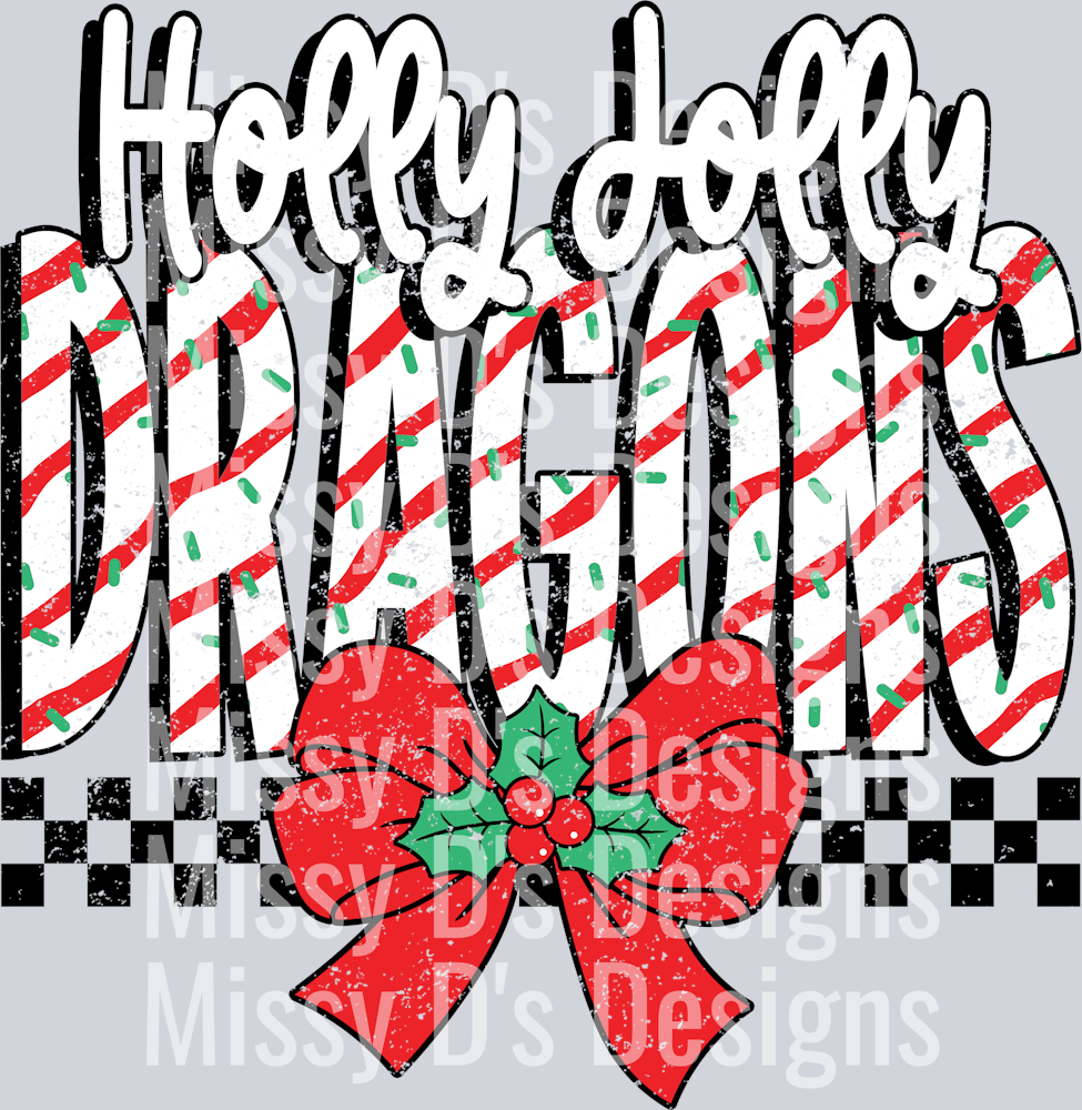 Holly Jolly Dragons