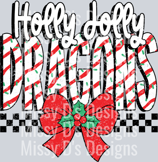 Holly Jolly Dragons