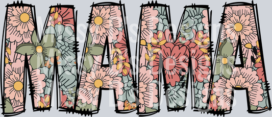 floral doodle mama