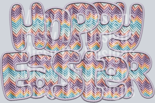 HOPPY EASTER SPRING EMBROIDERY