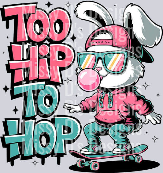 EMS70 - Too Hip To Hop Bunny