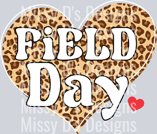 Field Day Leopard Heart