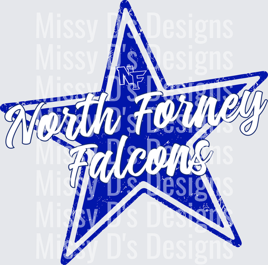 north forney falcons star