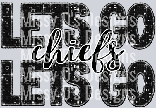 lets go chiefs black