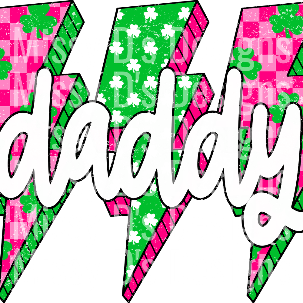 St Patrick Lightning Bolt daddy