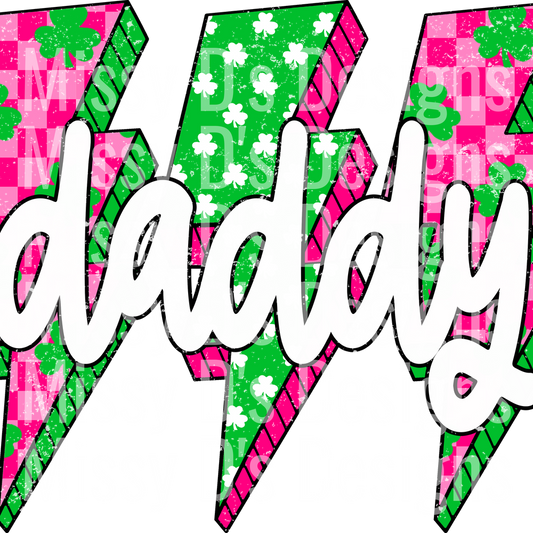 St Patrick Lightning Bolt daddy